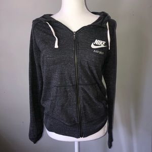 SOLD Gray Thin Nike Zip Up